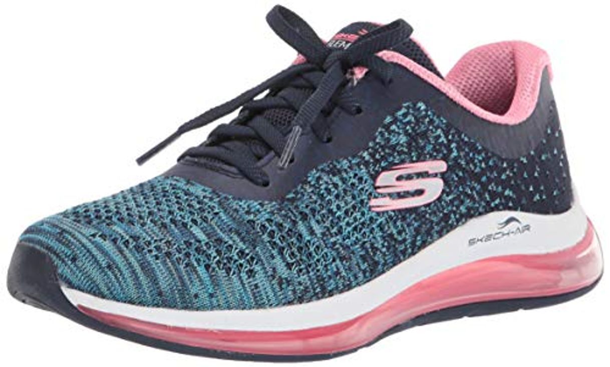 Social Skechers Skech-Air Element 2.0-Dance T, Zapatillas para Mujer, Azul
