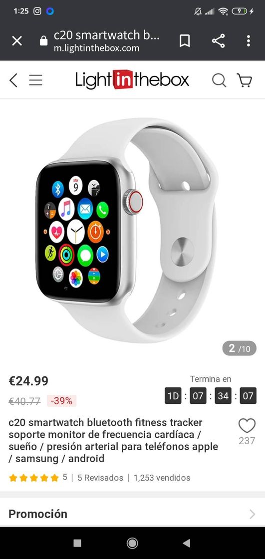 Moda Smartwatch de Appel