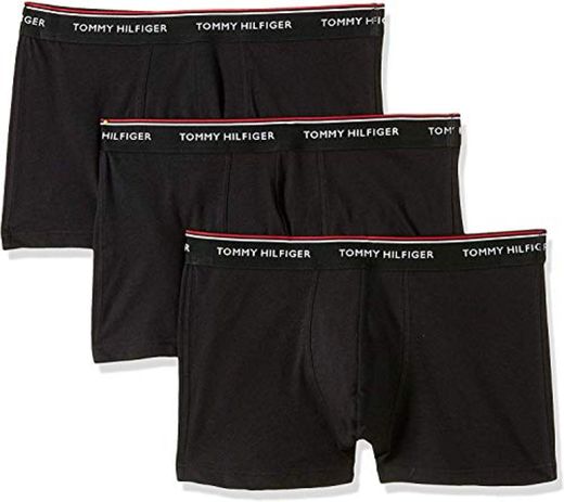 Tommy Hilfiger 3p Trunk Bóxer, Negro