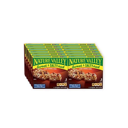 Nature Valley Chocolate Pretzel Nut, Sweet and Salty, 1.2 Ounce, 6 Count