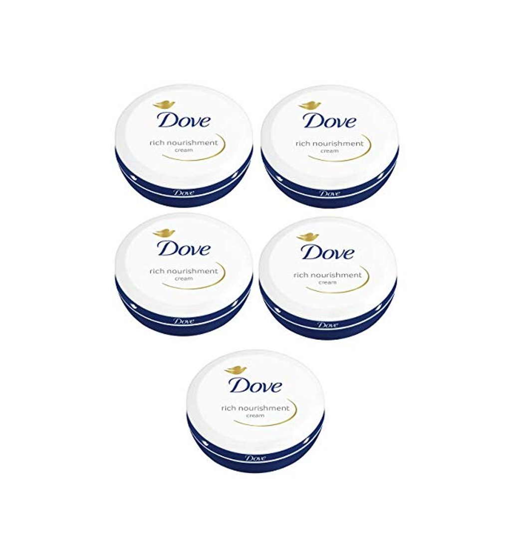 Productos Dove – Nutrición Rich Crema 75 ml – pack de 5