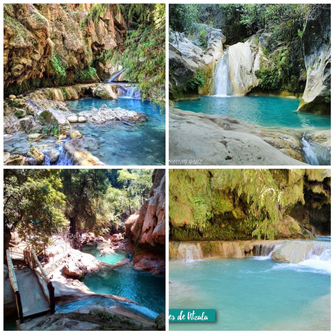 Pozas azules de Atzala