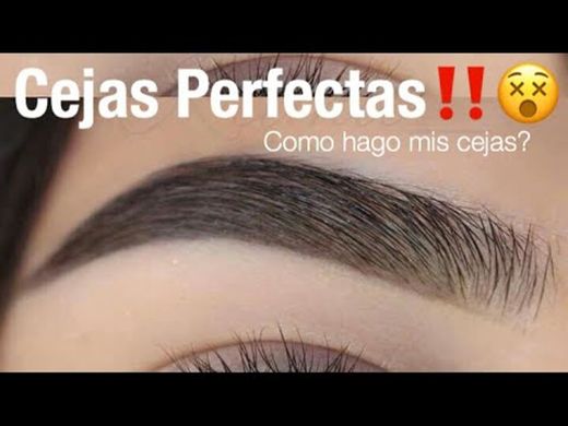 Cejas Perfectas Facil Paso a Paso | Monika Sanchez - YouTube