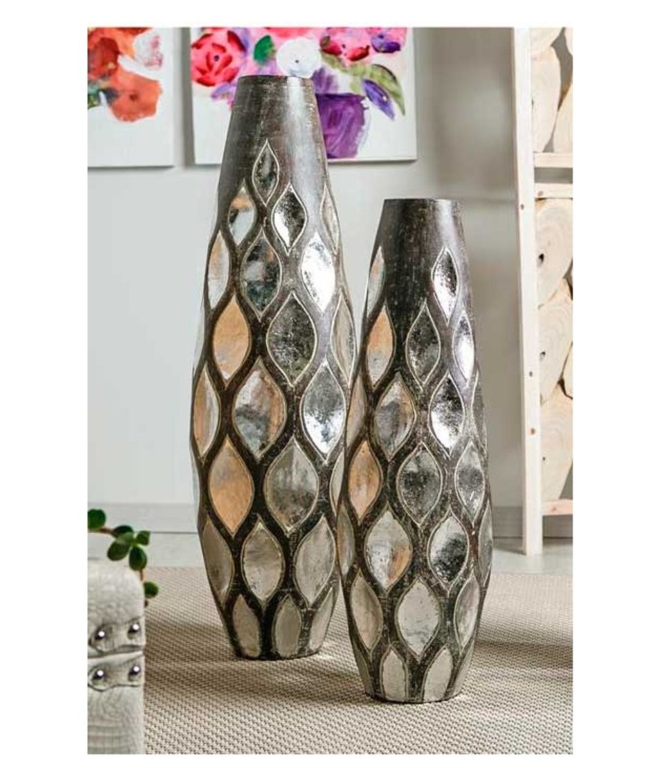 Social TONGXU 2PCS Florero de Vidrio de Tubo Ensayo Jarrón Decorativo Moderno Hidropónico