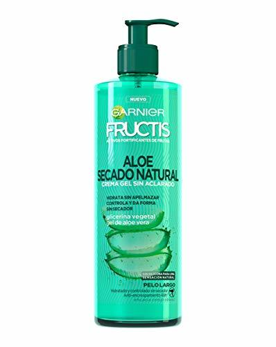 Beauty GARNIER Fructis Aloe Secado al Aire Tratamiento Capilar Pelo Normal, Largo, pack