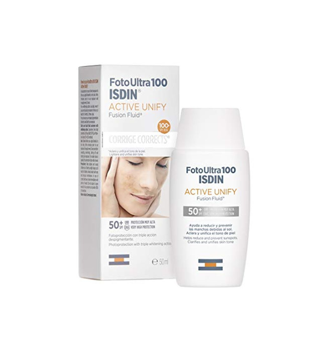 Belleza Foto Ultra 100 ISDIN Active Unify Fusion Fluid SPF 100+  50ml