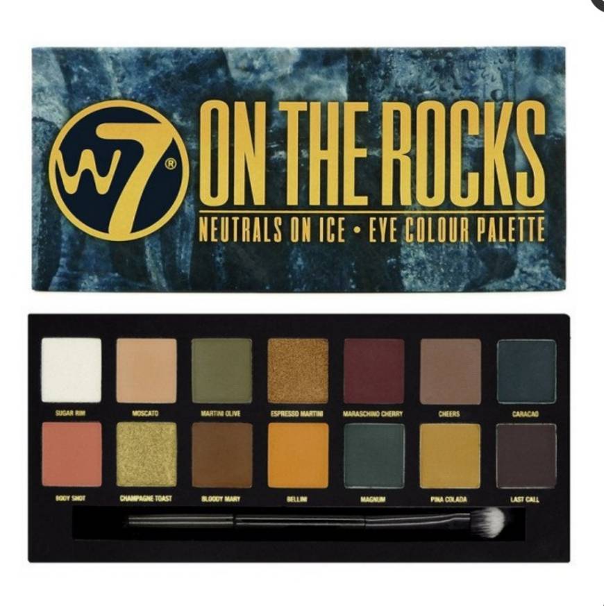 Fashion Paleta de sombras On The Rocks W7