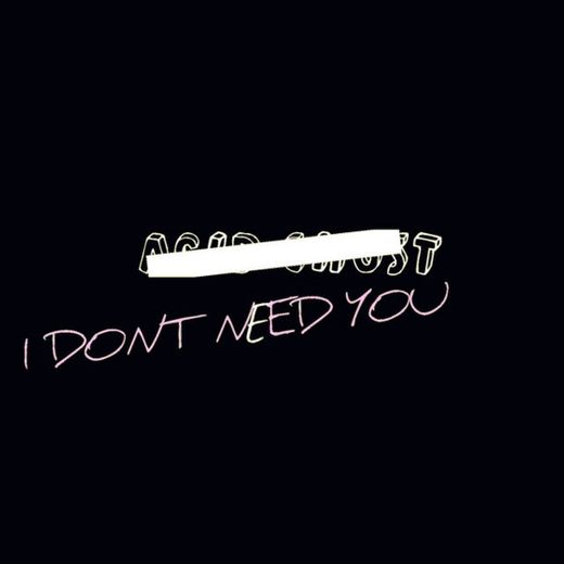 I Don't Need You