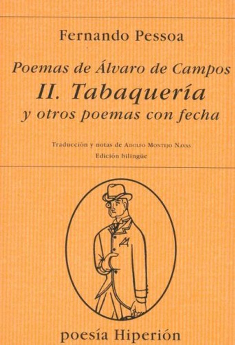 Book Poemas de Álvaro de Campos: Tabaquería y otros poemas con fecha