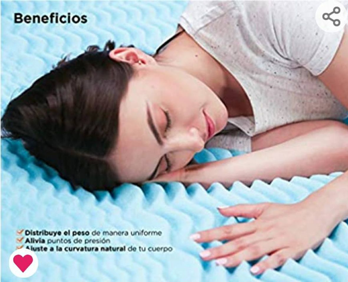 Product Topper Dreamlab Memory Foam 5 zonas de comfort