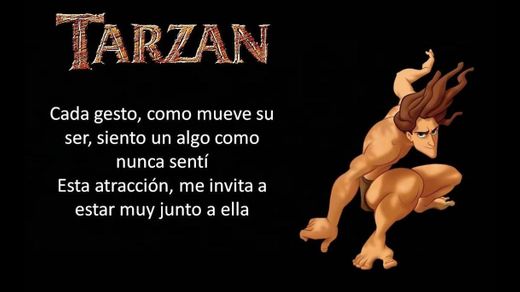 Tarzán - Lo Extraño Que Soy (By: Phil Collins) (Letra) - YouTube