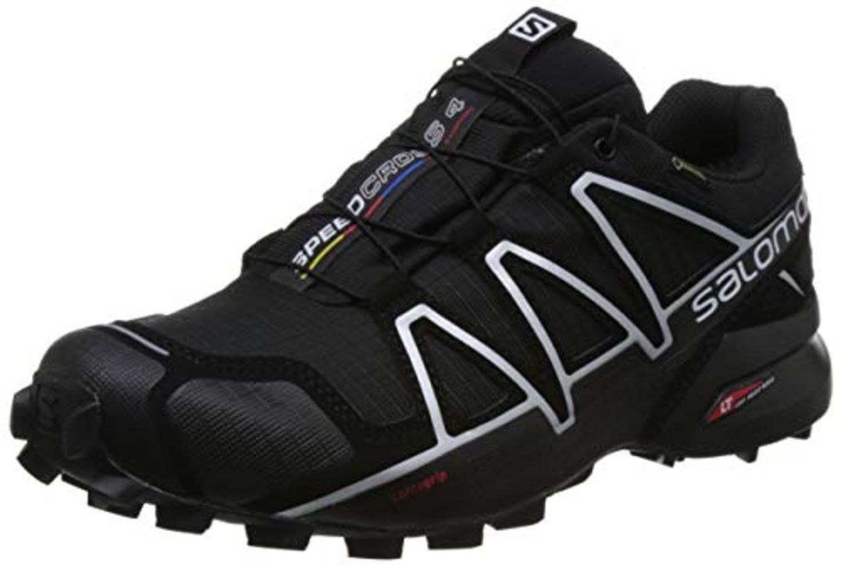Social Salomon Speedcross 4 GTX, Zapatillas de Trail Running para Hombre, Negro
