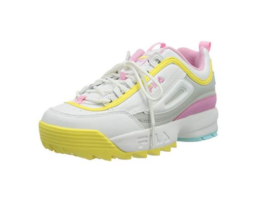 FILA Disruptor CB Low WMN Zapatillas Moda Mujeres Blanco