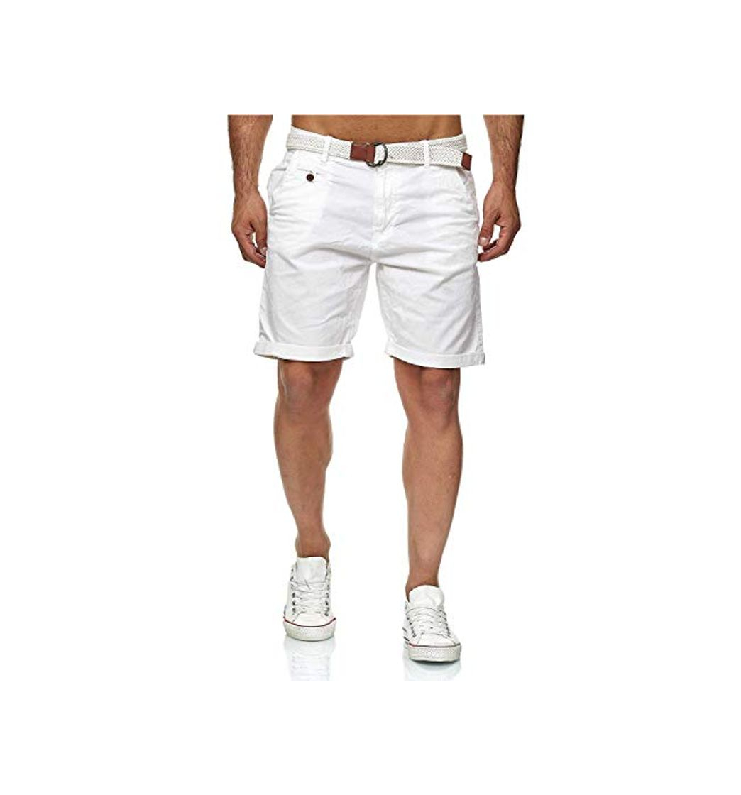 Fashion Indicode Conor - Pantalones cortos chinos para hombre