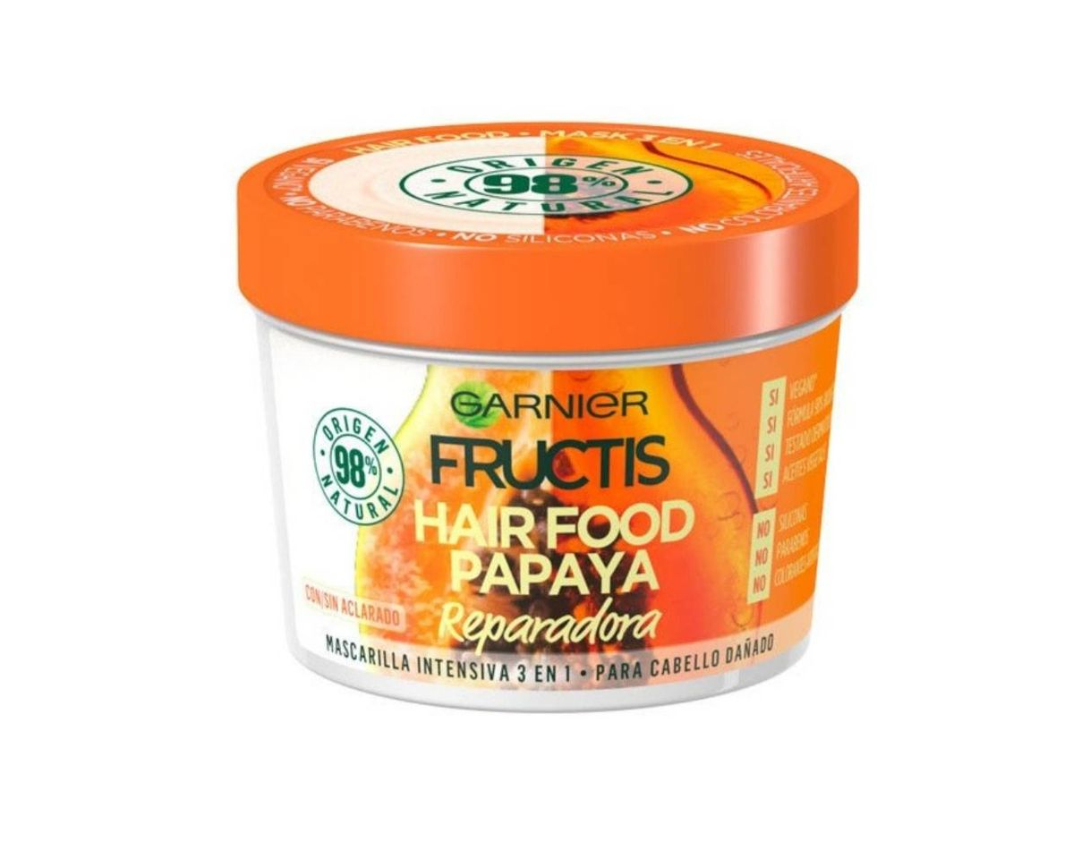 Productos Fructis Hair Food Mascarilla 3 en 1 Papaya