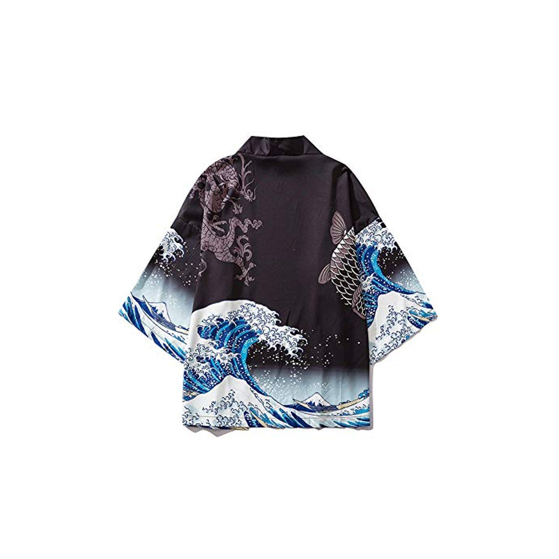 Fashion LYH Japanese Demon Kimono Men Cardigan Shirt Yukata Man OBI Clothes Tradition