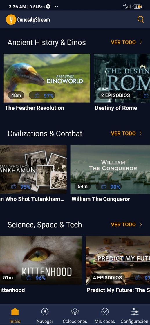 App CuriosityStream