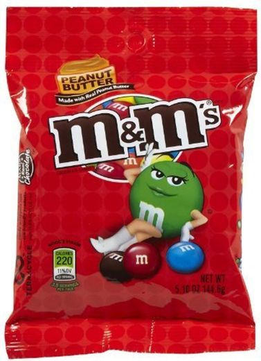 M&M Peanut Butter Peg Pack 144g