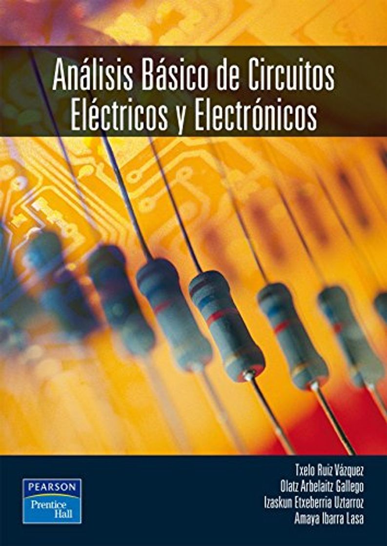 Books ANÁLISIS BÁSICO DE CIRCUITOS ELÉCTRICOS Y ELECTRÓN