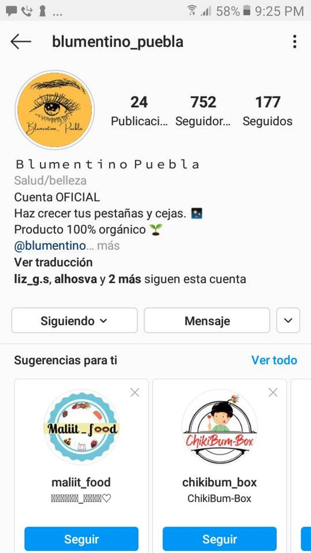 Social Productos orgánicos 