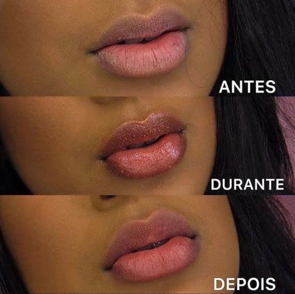 Moda Demonstração do esfoliante labial da Uh Lalá😍🤤