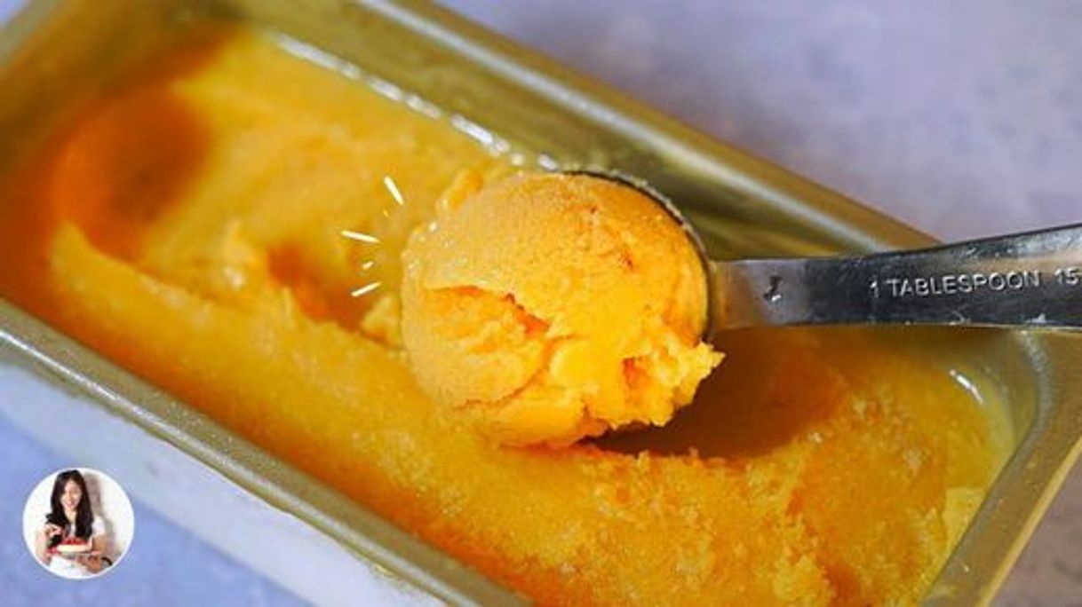 Fashion Helado Cremoso de Mango-3 ingredientes | Saludable