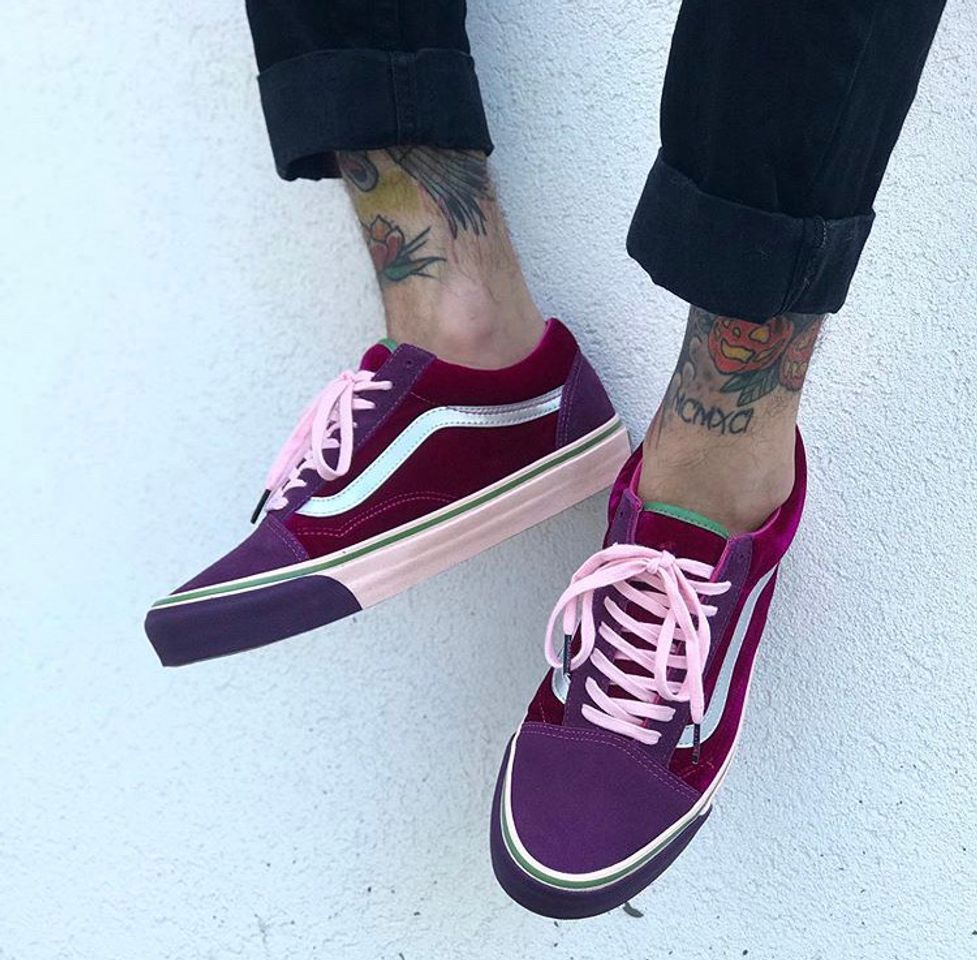 Social Vans Old Skool; Purple Vibes 