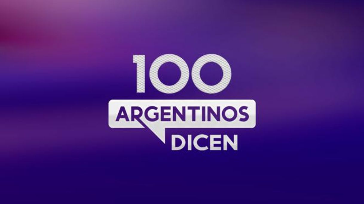 Moda “100 Argentinos dicen” programa de entretenimiento