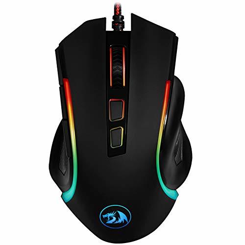 Electrónica Redragon Griffin M607 Gaming Mouse 7200 dpi 16.8Million RGB Backlit