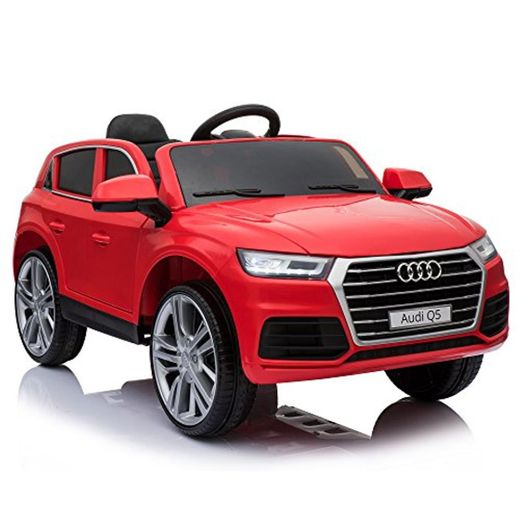 HOMCOM Coche Eléctrico para Niño 3-8 Años Audi Q5 con Mando a