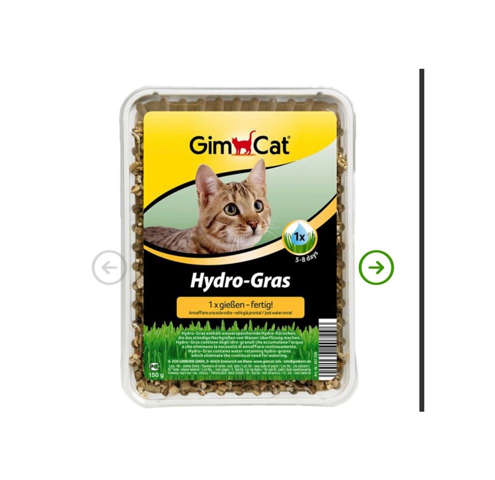 Producto Hierba para gatos