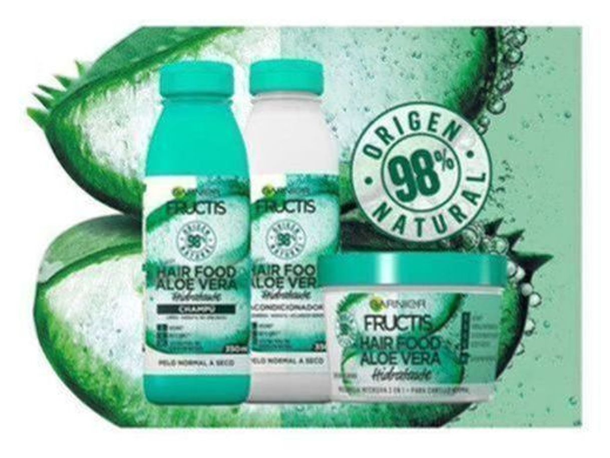 Producto Garnier Fructis XES04516 Cofre Hair Food Aloe Vera Hidratante para Pelo Normal