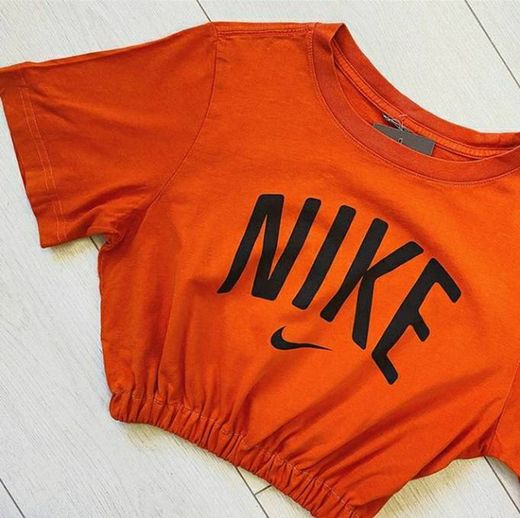 Nike Reworked Elasticated Crop Top