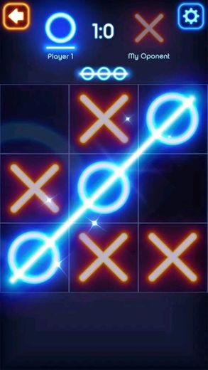 Tic Tac Toe glow - Free Puzzle Game - Apps on Google Play
