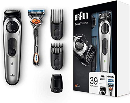 Braun Recortadora Barba BT5065 - Máquina Cortar Pelo, Recortadora Barba y Cortapelos,