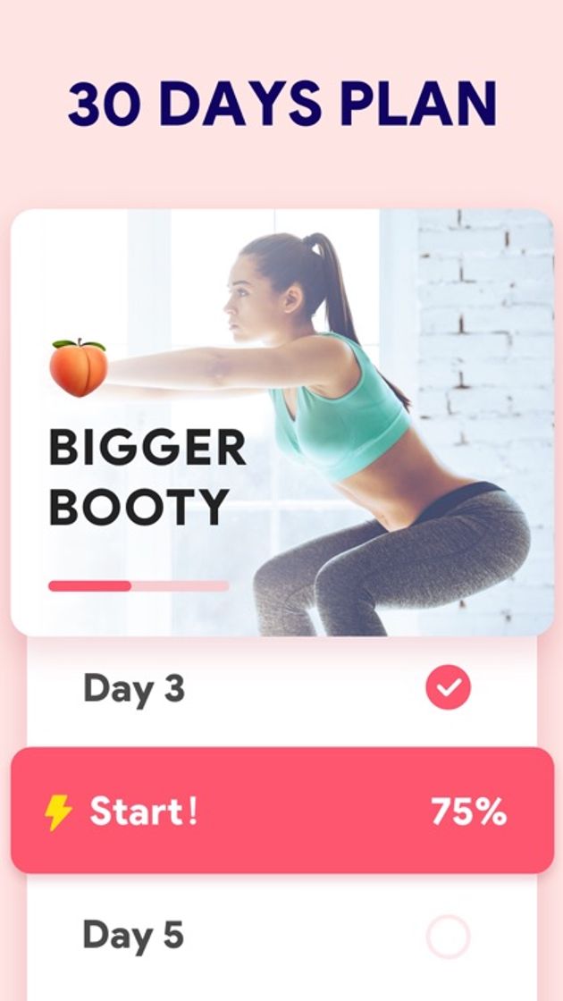 App Female Fitness - Fit at Home