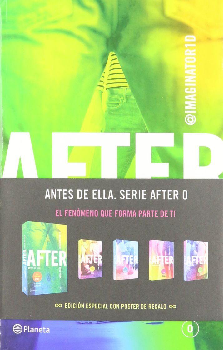 Libro After. Antes de ella