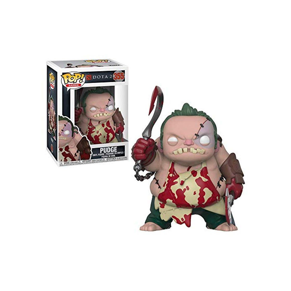 Game Funko Pop! Games: Dota 2 - Pudge Figuras coleccionables Adultos y niños