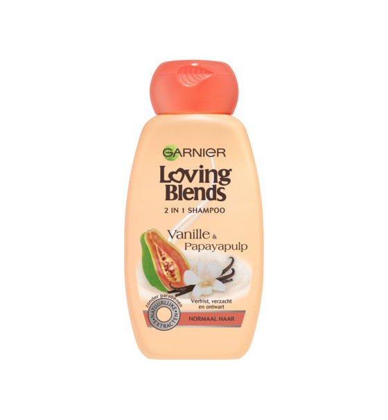 Products Loving Blends Garnier Vanilla & Papaya Shampoo