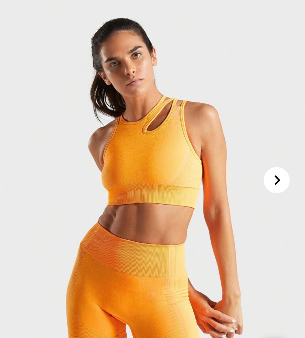 Producto Gymshark Ultra Seamless Sports Bra - Orange