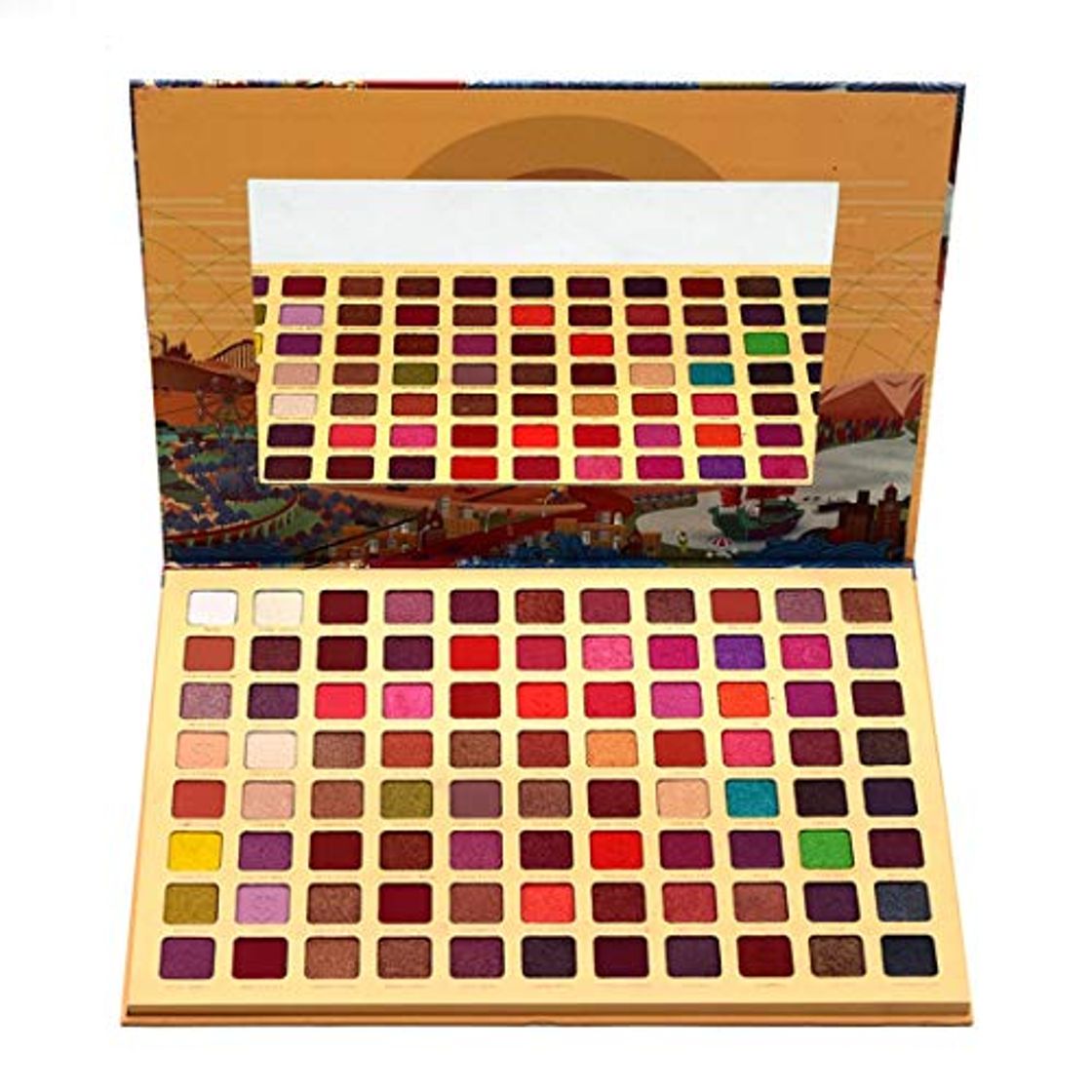 Producto UCANBE BELLE 88 Colores de Sombra de Ojos Paleta de Colores Mate del Reflejo de Alta Pigmento de Herramientas Reflejo cosmético de la Sombra de Ojos en Polvo Pallete