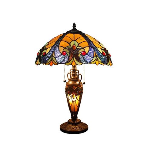 Lighting Vintage Style - Vitral victoriano
