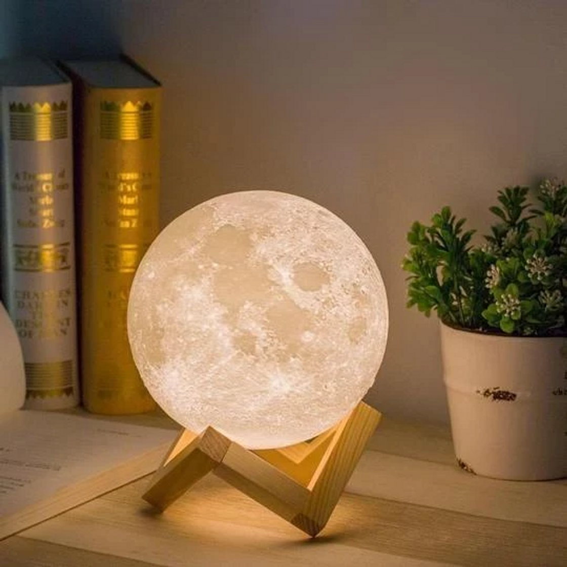 Home Lámpara de Luna en 3D