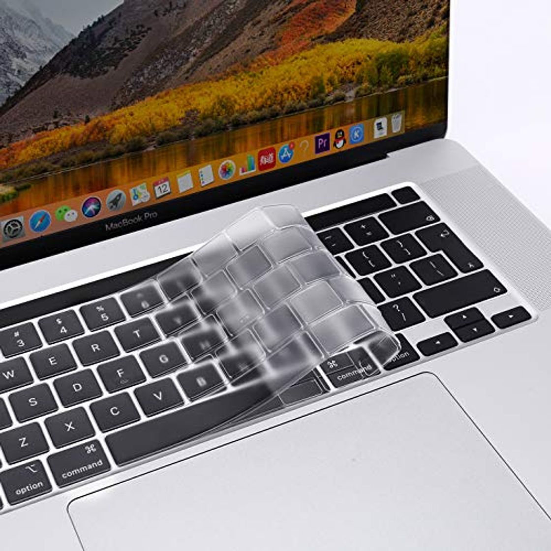 Producto MOSISO Cubierta del Teclado Compatible con 2020 MacBook Pro 13 Pulgadas A2251