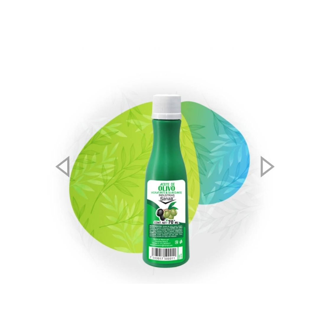 Social Aceite de Olivo Sana°x marca 🇲🇽