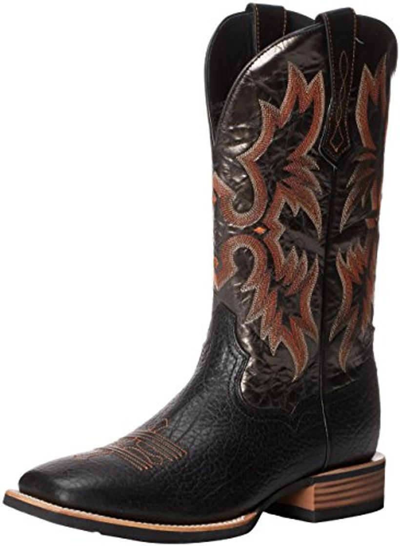 Fashion ARIAT Botas Western para hombre, negro