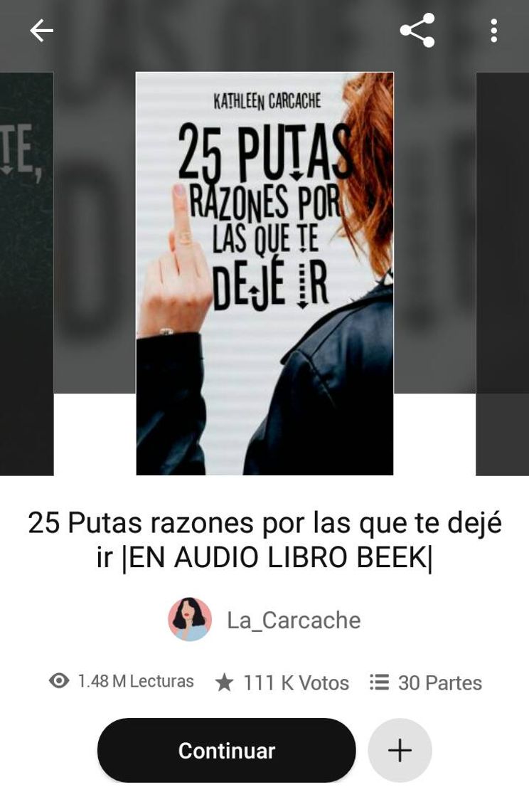 Fashion Libro "25 razones por las que te deje ir"