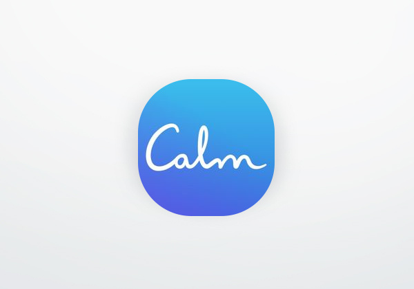 Aplicación Calm: Meditación y Sueño