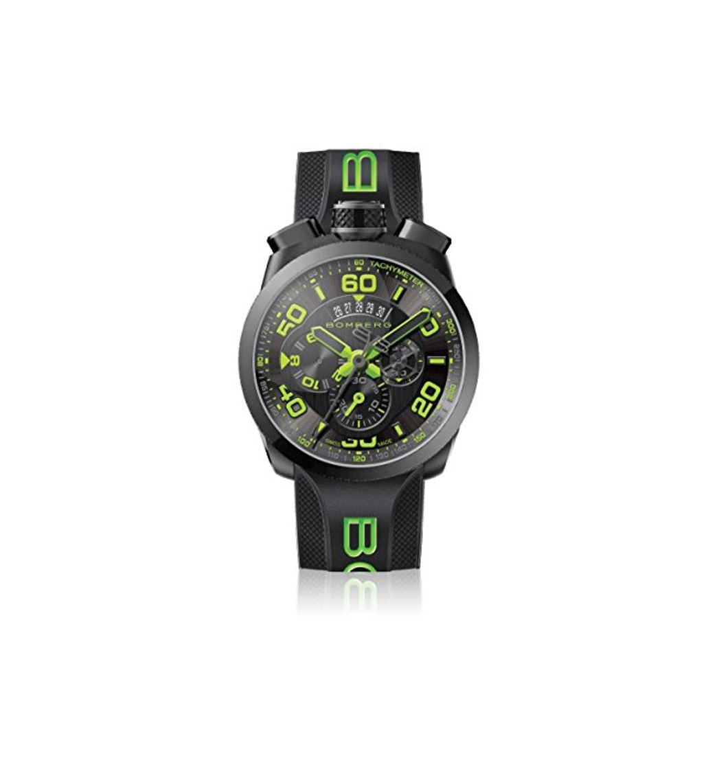 Productos Bomberg Reloj con Movimiento Cuarzo Suizo Man Bolt68 Neon 45 mm