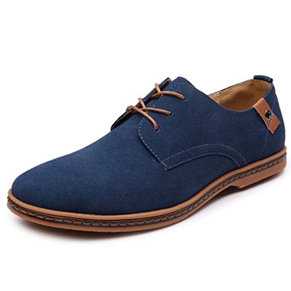 Producto riou Zapatos Casuales de Hombre con Cordones Zapatos de Negocios Zapatos Oxford